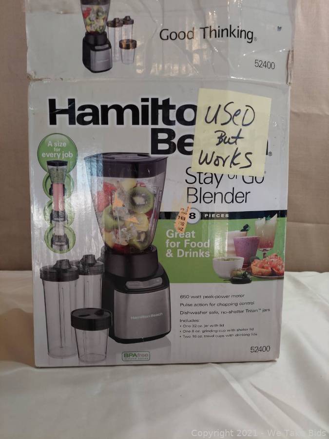 Sold at Auction: Hamilton Beach Personal Blender