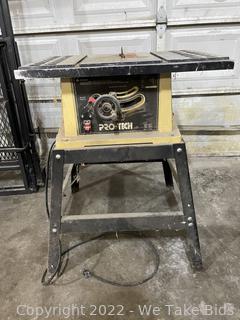 Pro Tech Table Saw