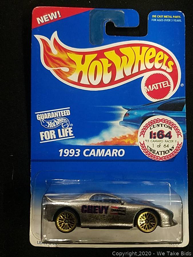 Hot Wheels Custom '96 Series 1993 Camaro Auction | We Take Bids