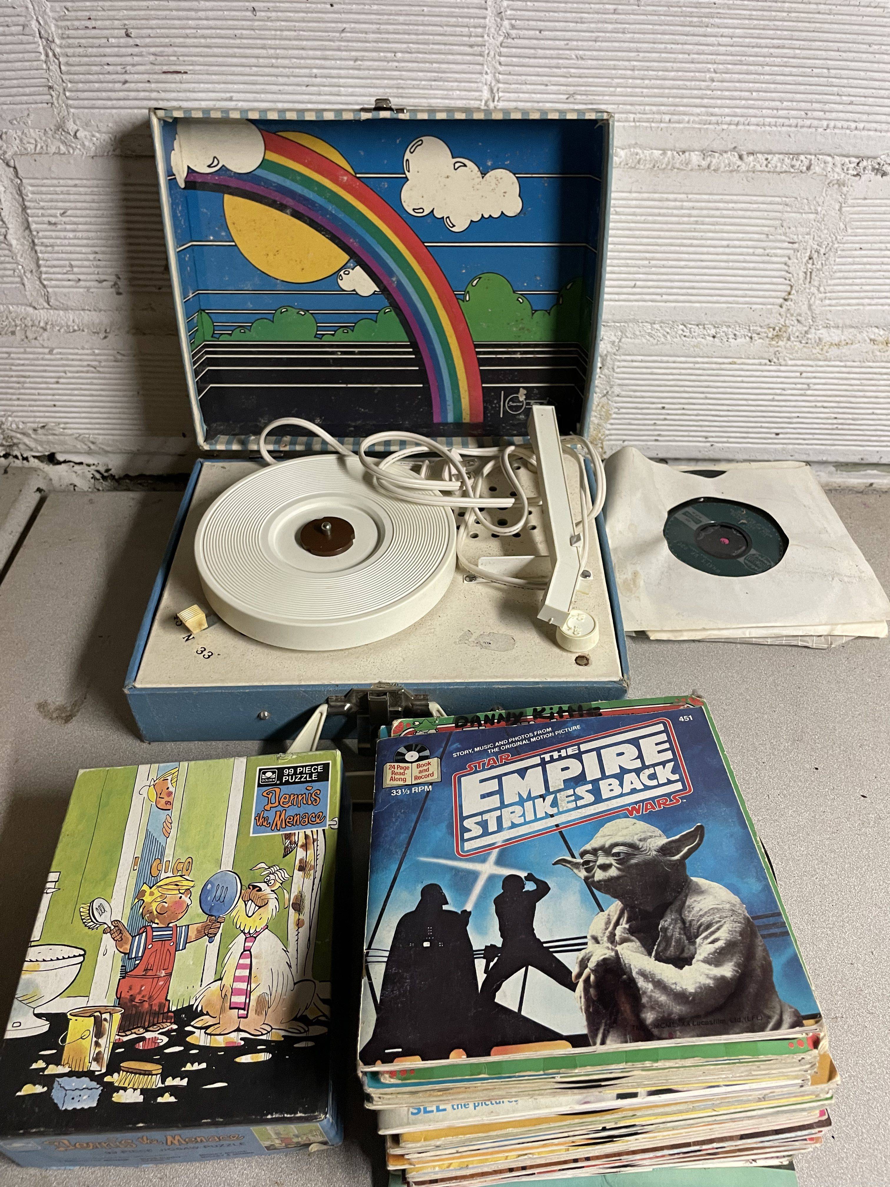 Children's Vintage popular Record Lot