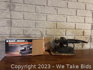 Black and Decker Belt Sander - Sherwood Auctions